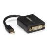 StarTech.com Mini DisplayPort to DVI Adapter – Mini DP to DVI-D Converter – 1080p Video – VESA Certified – mDP or Thunderbolt 1/2 Mac/PC to DVI Monitor – mDP 1.2 to DVI Single-Link Dongle