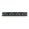 StarTech.com 4 Port Wall Mountable USB to Serial Adapter Hub with COM Retention