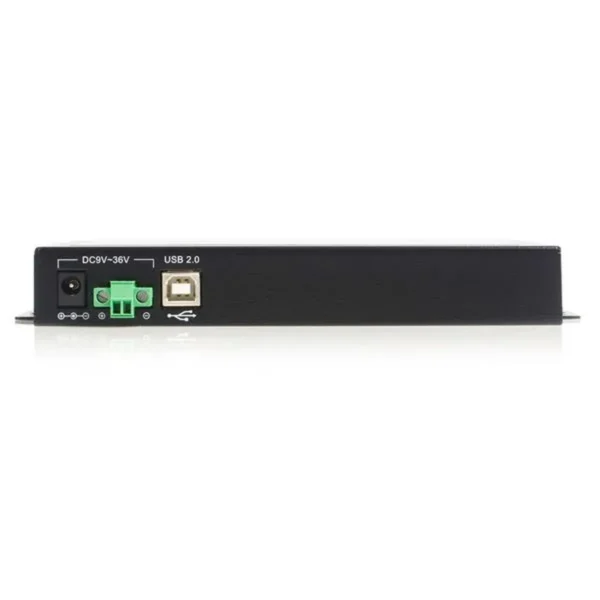 StarTech.com 4 Port Wall Mountable USB to Serial Adapter Hub with COM Retention