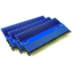 HyperX 3GB, 2000MHz, DDR3, Non-ECC, CL8 (8-8-8), DIMM (Kit of 3), XMP Tall HS UL memory module 3 x 1 GB