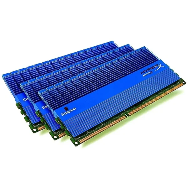 HyperX 6GB, 1800MHz, DDR3, Non-ECC, CL9 (9-9-9-27), DIMM (Kit of 3), XMP Tall HS memory module 3 x 2 GB