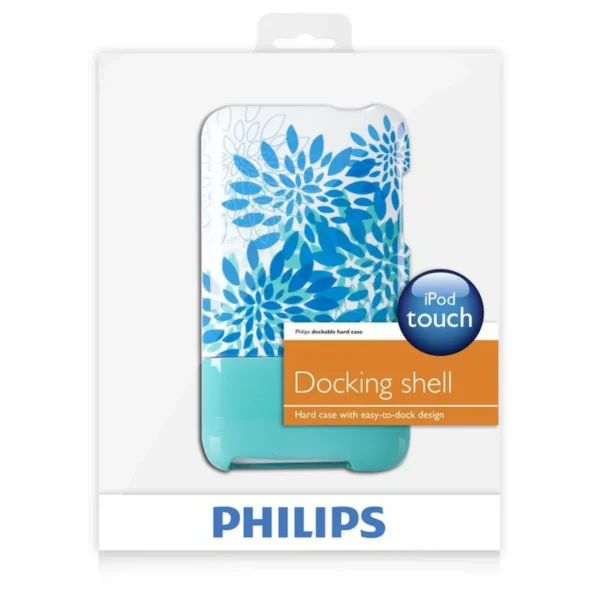 Philips DLA1274/17 MP3/MP4 player case Shell case Blue Polycarbonate