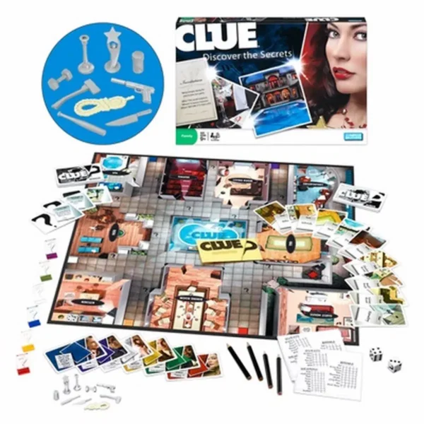 Hasbro 40613 board/card game Board game Deduction