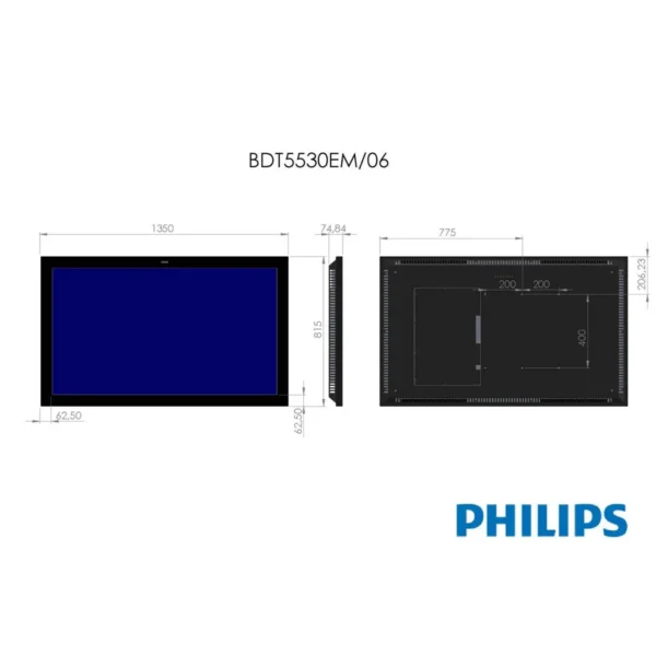 Philips LCD monitor BDT5530EM/06