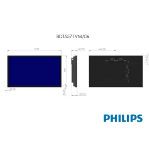Philips LCD Touch monitor BDT5571VM/06