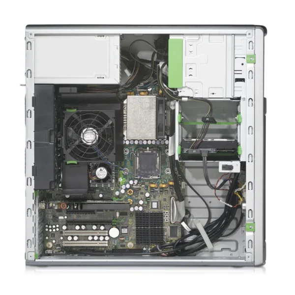 HP 6600 Intel® Xeon® E5450 4 GB DDR2-SDRAM Windows Vista Business Mini Tower Workstation Black
