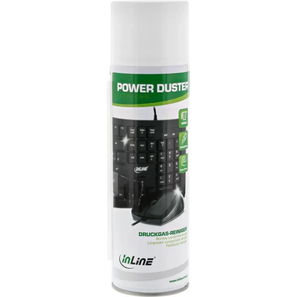 InLine Power De-Duster high pressure Cleaning Spray for PC / Server 400ml