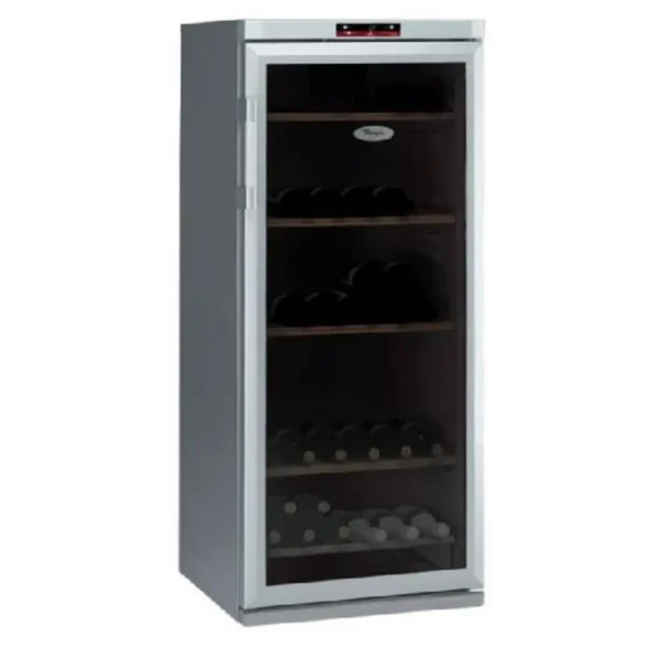 Whirlpool WW1400 wine cooler Freestanding Silver 88 bottle(s)