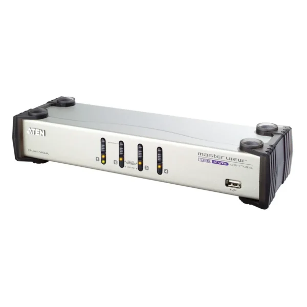 ATEN CS1744 KVM switch White