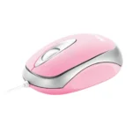 Trust Mini Travel – Pink mouse USB Type-A Optical
