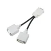 HP DMS59 DVI Dual-head DMS 2 x DVI White, Black