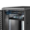 StarTech.com 1U 4-Post Adjustable Server Rack Mount Shelf – 330lbs(150 kg) – 19.5 to 38in Adjustable Mounting Depth Universal Tray for 19″ AV, Data & Network Equipment Rack – 27.5in Deep