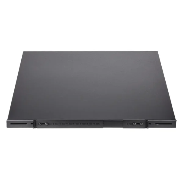 StarTech.com 1U 4-Post Adjustable Server Rack Mount Shelf – 330lbs(150 kg) – 19.5 to 38in Adjustable Mounting Depth Universal Tray for 19″ AV, Data & Network Equipment Rack – 27.5in Deep