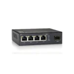 LevelOne 5-Port Gigabit Switch, 1 x SFP