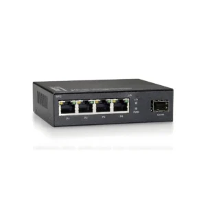 LevelOne 5-Port Gigabit Switch, 1 x SFP