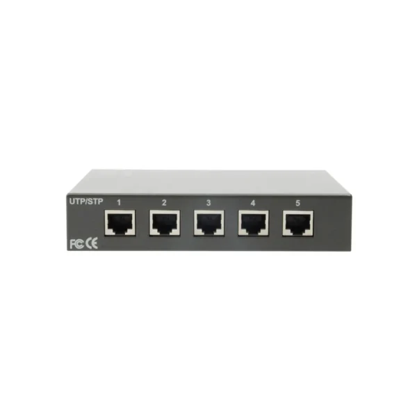LevelOne 5-Port Cat.5 Audio/Video Transmitter