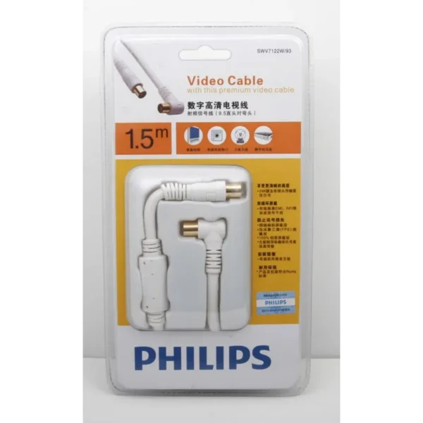 Philips PAL coax cable SWV7122W/93