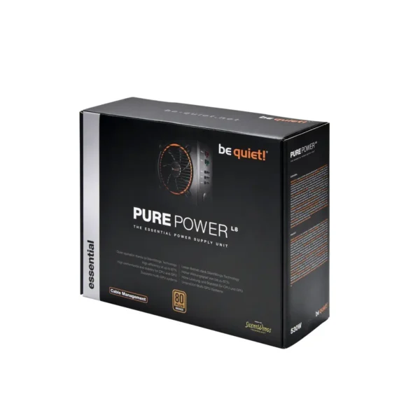 be quiet! Pure Power L8 CM power supply unit 430 W 20+4 pin ATX ATX Black