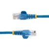 StarTech.com Cat5e Patch Cable with Snagless RJ45 Connectors – 20 ft, Blue