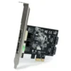 StarTech.com 2 Port PCI Express SATA 6 Gbps eSATA Controller Card – Dual Port PCIe SATA III Card – 2 Int/2 Ext