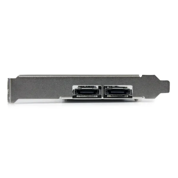 StarTech.com 2 Port PCI Express SATA 6 Gbps eSATA Controller Card – Dual Port PCIe SATA III Card – 2 Int/2 Ext
