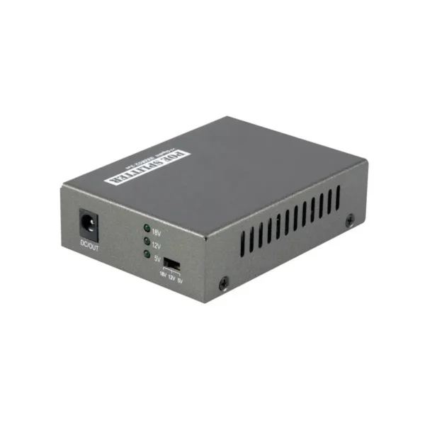 LevelOne Gigabit PoE Splitter, 802.3at/af PoE, 5-12V DC Output
