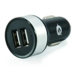 Conceptronic 2-Port USB Car Tablet Charger 2.1A