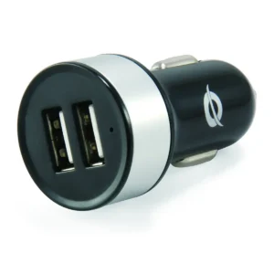 Conceptronic 2-Port USB Car Tablet Charger 2.1A