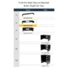 StarTech.com 2U 19in Hinged Wall Mount Bracket for Patch Panels