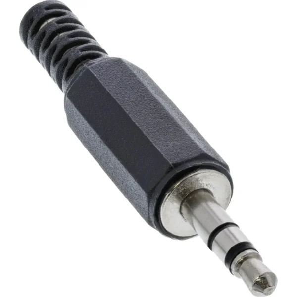 InLine 3.5mm audio stereo plug, soldering version