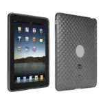 Trust Silicone Skin for iPad1 – transparent grey Grey, Transparent