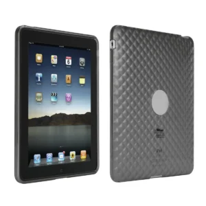 Trust Silicone Skin for iPad1 – transparent grey Grey, Transparent