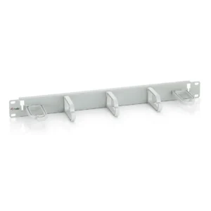 Equip 19″ Rack Mount Cable Management Panel, Light Grey (RAL 7035)