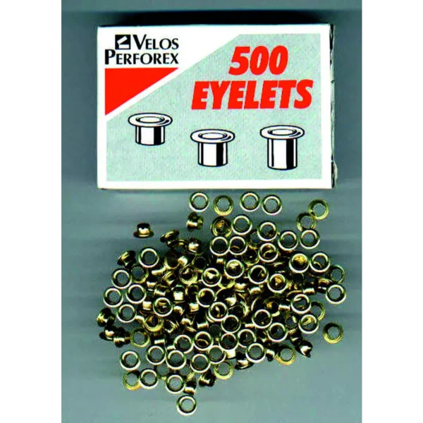 Rexel No. 2 Eyelets Brass (500)