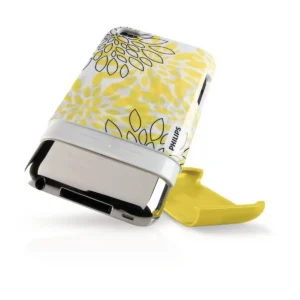 Philips DLA4250/17 MP3/MP4 player case Shell case Yellow Polycarbonate