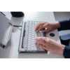 BakkerElkhuizen S-board 840 keyboard Office USB QWERTZ German Light grey, White