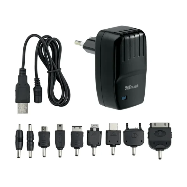 Trust 17943 mobile device charger Mobile phone, MP3, Tablet Black AC Indoor