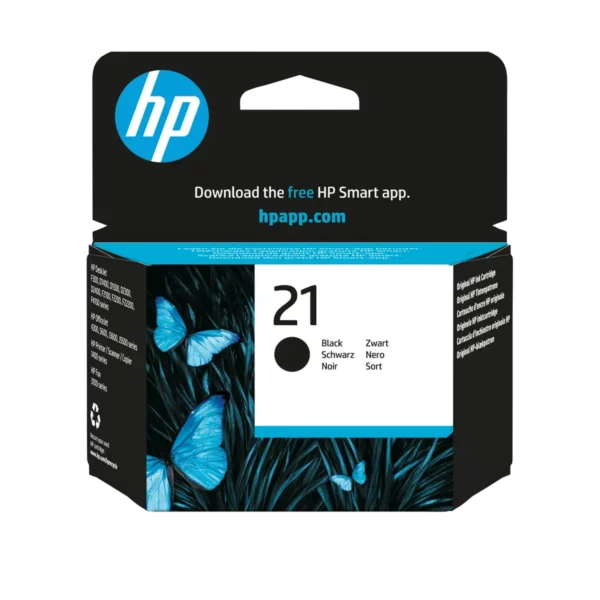 HP 21 Black Original Ink Cartridge
