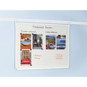 Legamaster LEGALINE whiteboard 90x180cm rail system