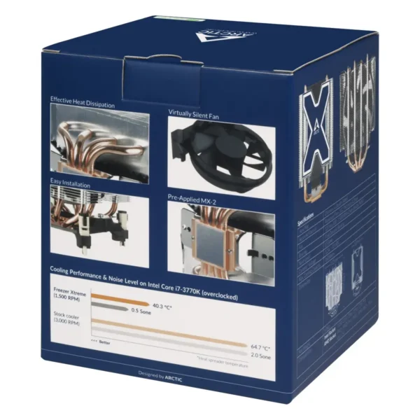 ARCTIC Freezer Xtreme (Rev. 2) – Multi-Compatible Twin Tower CPU Cooler