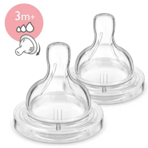 Philips AVENT 2 pcs Variable-flow teat 3 m+ Anti-colic teat