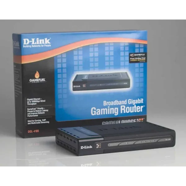 D-Link GamerLounge High Performance Router wired router