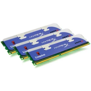HyperX 3GB, 2000MHz, DDR3, Non-ECC, CL8 (8-8-8), DIMM (Kit of 3), Intel XMP Tall HS memory module 3 x 1 GB