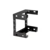 StarTech.com 8U 19″ Wall Mount Network Rack – 12″ Deep 2 Post Open Frame Server Room Rack for Data/AV/IT/Computer Equipment/Patch Panel with Cage Nuts & Screws 135lb Capacity, Black (RK812WALLO)