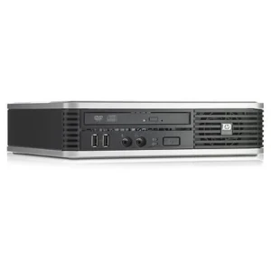 HP Compaq dc7900 Intel® Core™2 Duo E8400 2 GB DDR2-SDRAM 160 GB Intel® GMA 4500M Windows 7 Professional Small Desktop PC Black