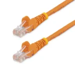 StarTech.com Cat5e Patch Cable with Snagless RJ45 Connectors – 3 ft, Orange