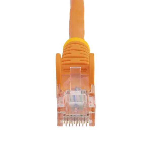 StarTech.com Cat5e Patch Cable with Snagless RJ45 Connectors – 3 ft, Orange