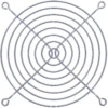 InLine Fan Guard Metal Chromium Plated, 120x120mm