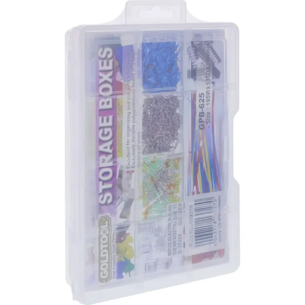 InLine Small Components Box 11 shelfs 213x114x35mm