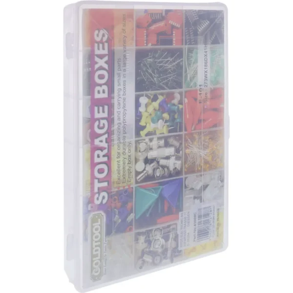 InLine Small Components Box 18 shelfs 273x186x41mm